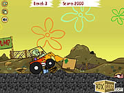 Флеш игра онлайн Squidward Tractor